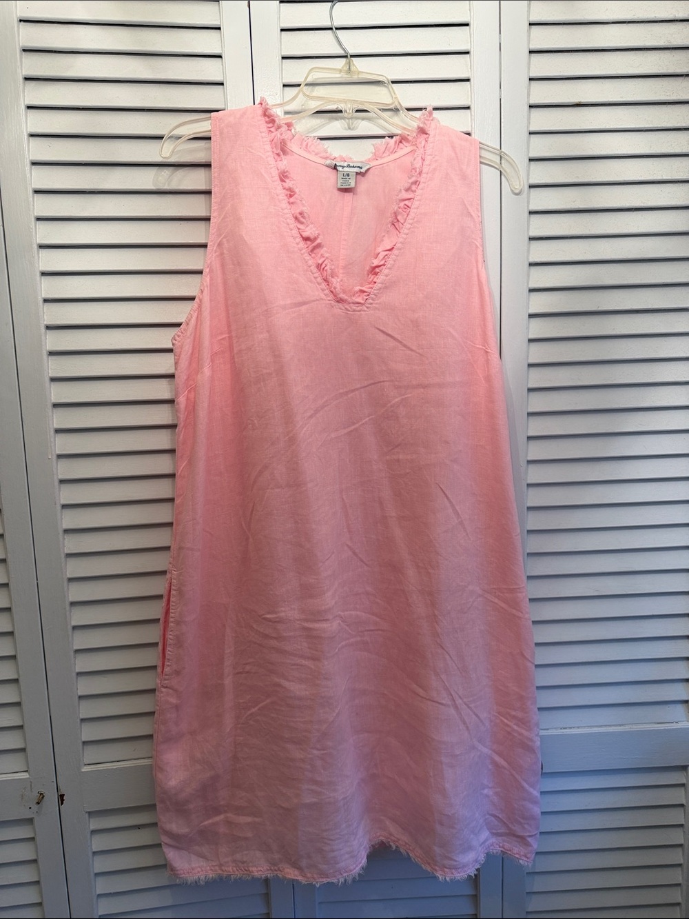 Tommy Bahama Pink Sleeveless V-Neck Chemise